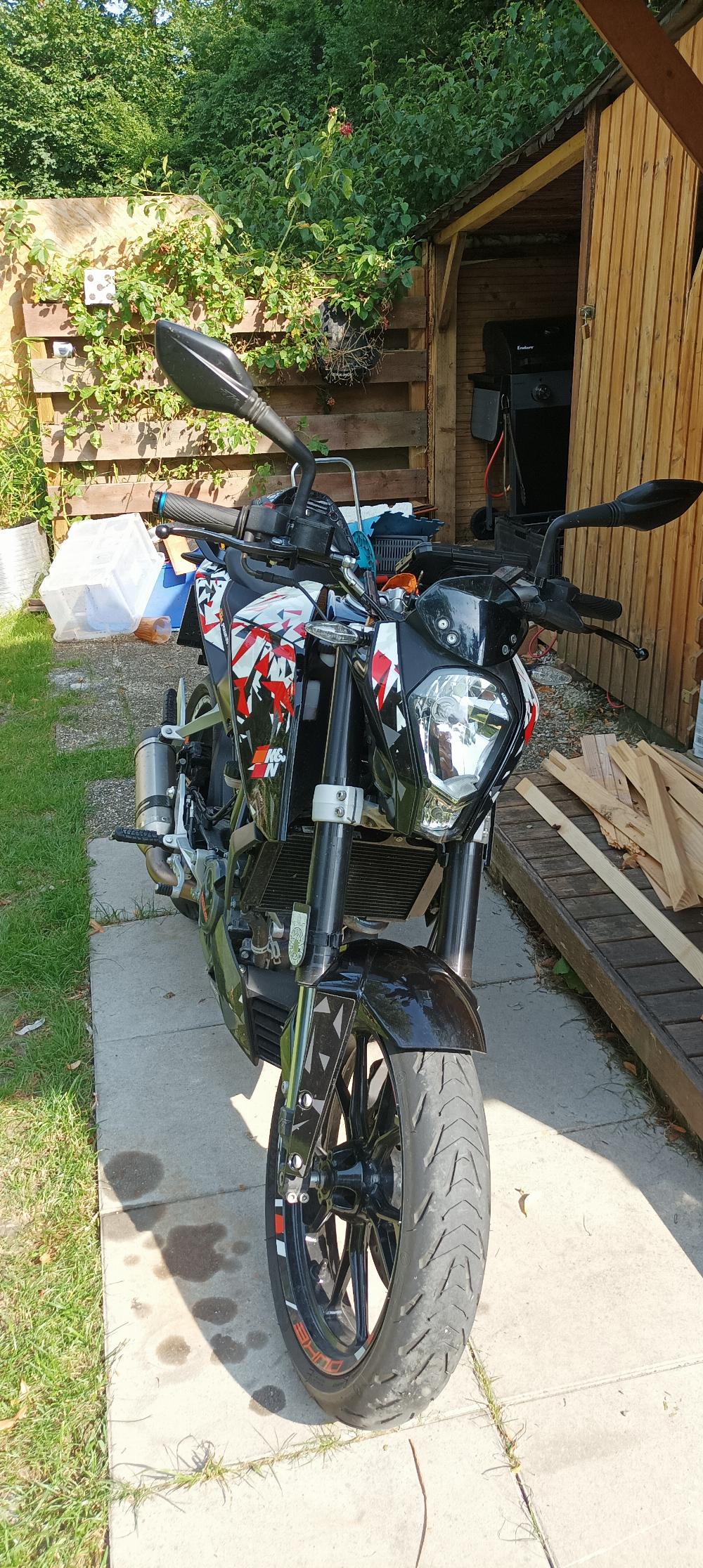 Motorrad verkaufen KTM Duke 125 abs Ankauf